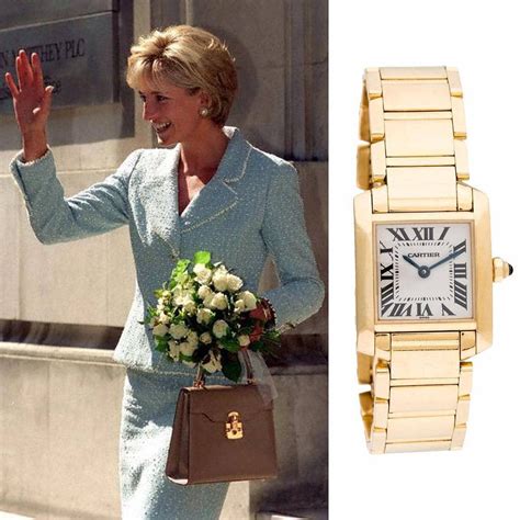 princess diana cartier tank watch|yves saint laurent cartier tank.